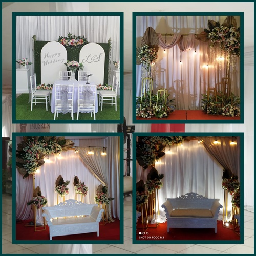 Jasa Dekorasi Pelaminan - Dekorasi Wedding Minimalis