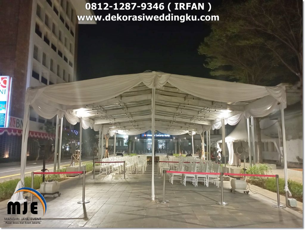 Jasa Sewa Tenda Transparan Dan Kursi Tiffany Kota Tua Jakarta