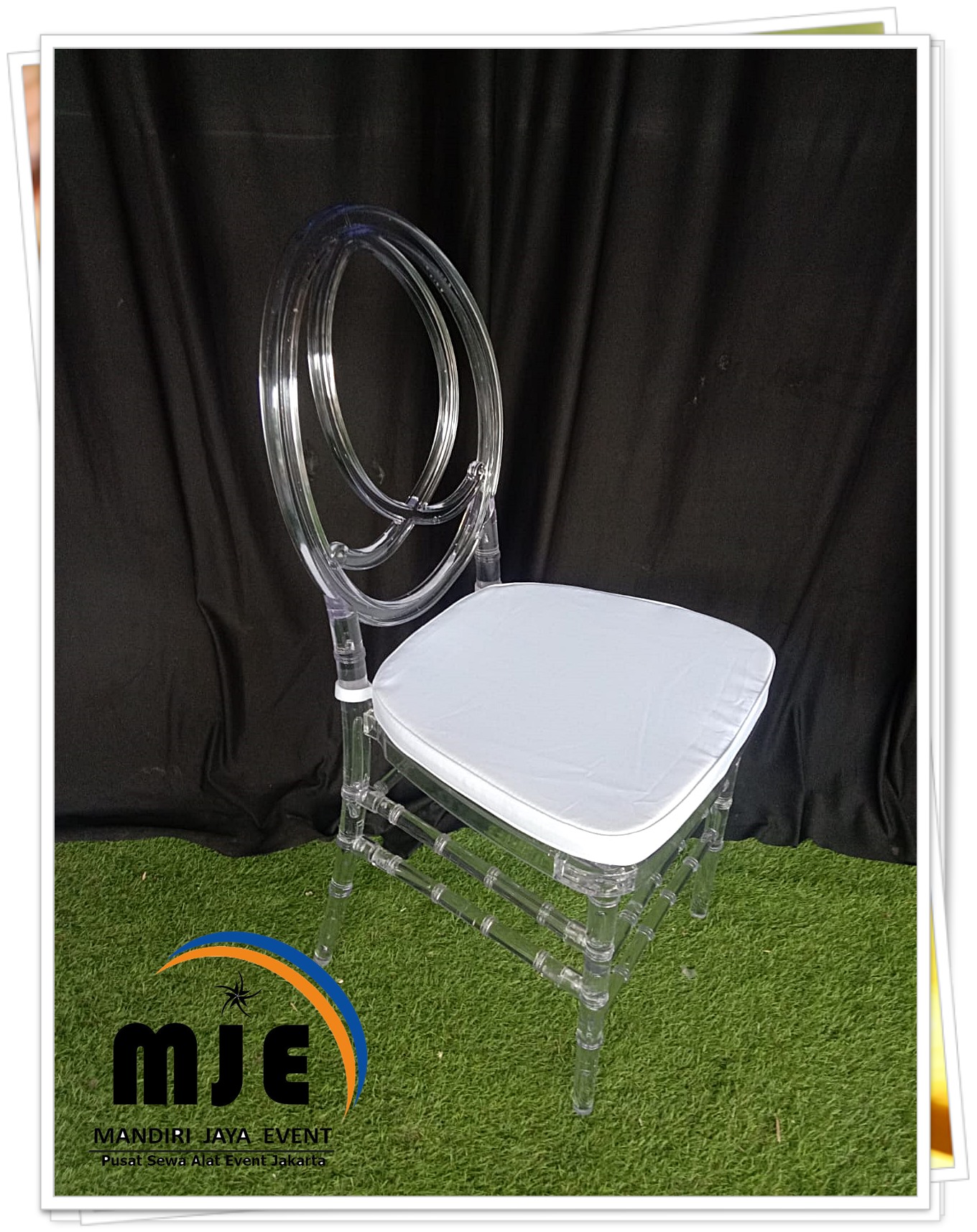 Sewa Kursi Acrylic Kaca Bahan Plastik Polimer – Spesialis Jasa Dekorasi ...