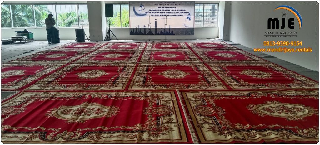 Sewa Karpet Permadani Merah Kalibata Jakarta Selatan