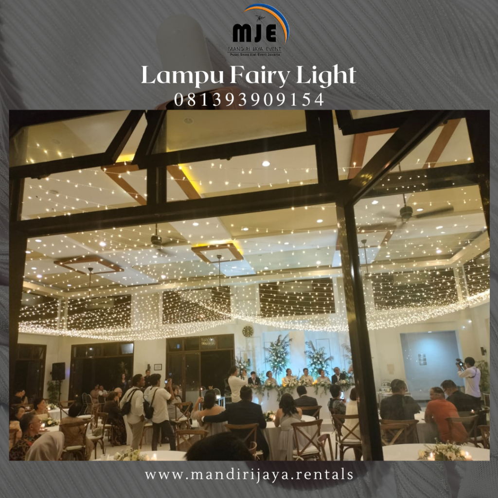 Rental Lampu Fairy Light Melayani Wilayah Jakarta Timur