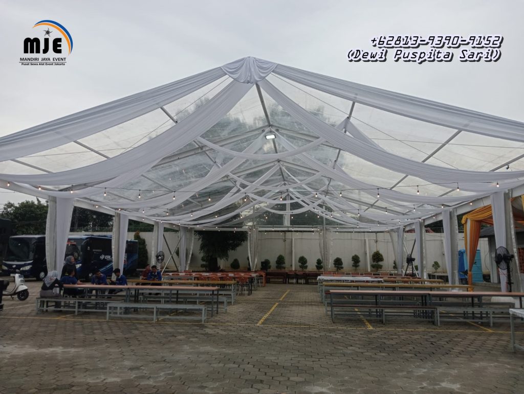 Pusat Persewaan Tenda Roder Transparan Karawang