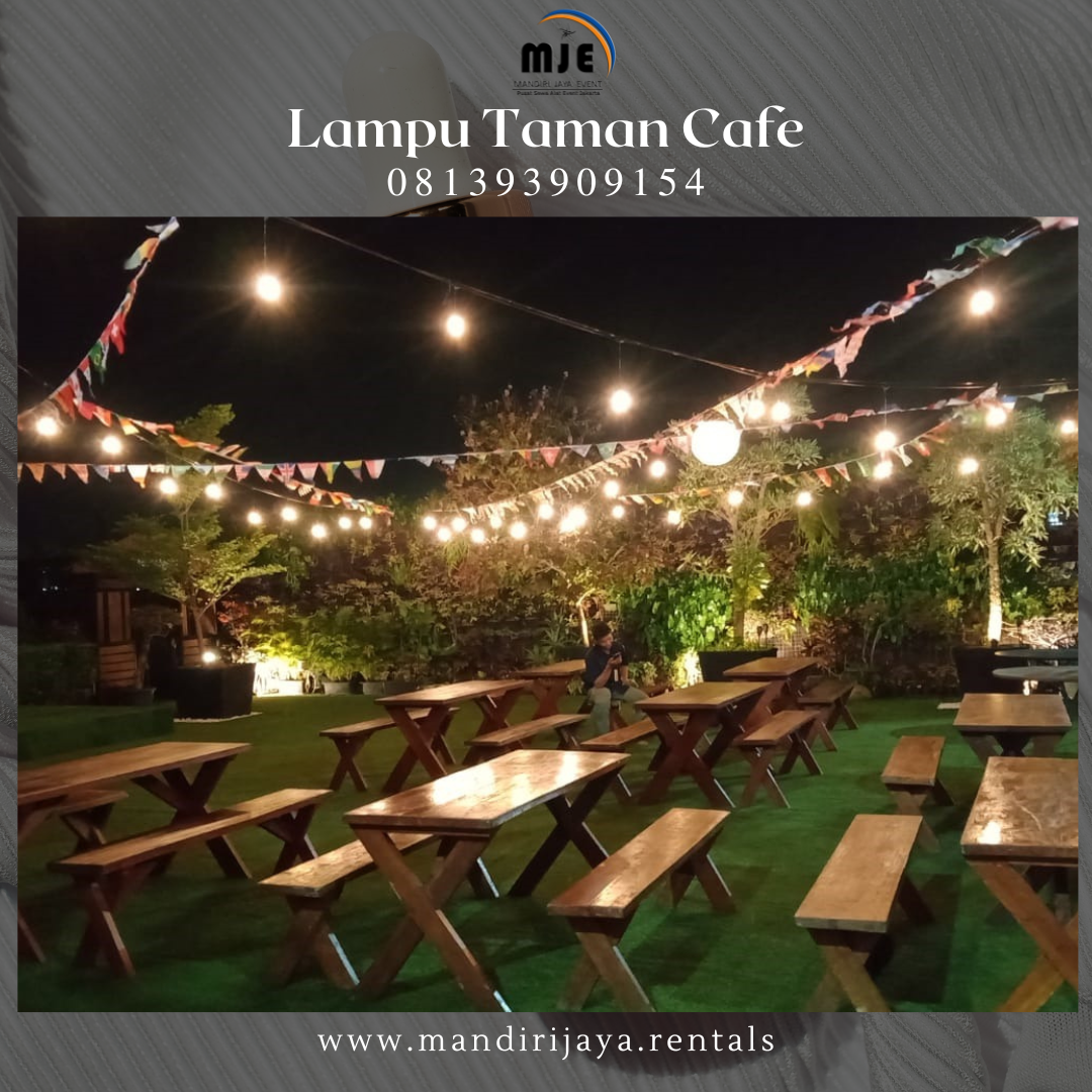 Rental Lampu Taman Cafe Karawang Jawa Barat