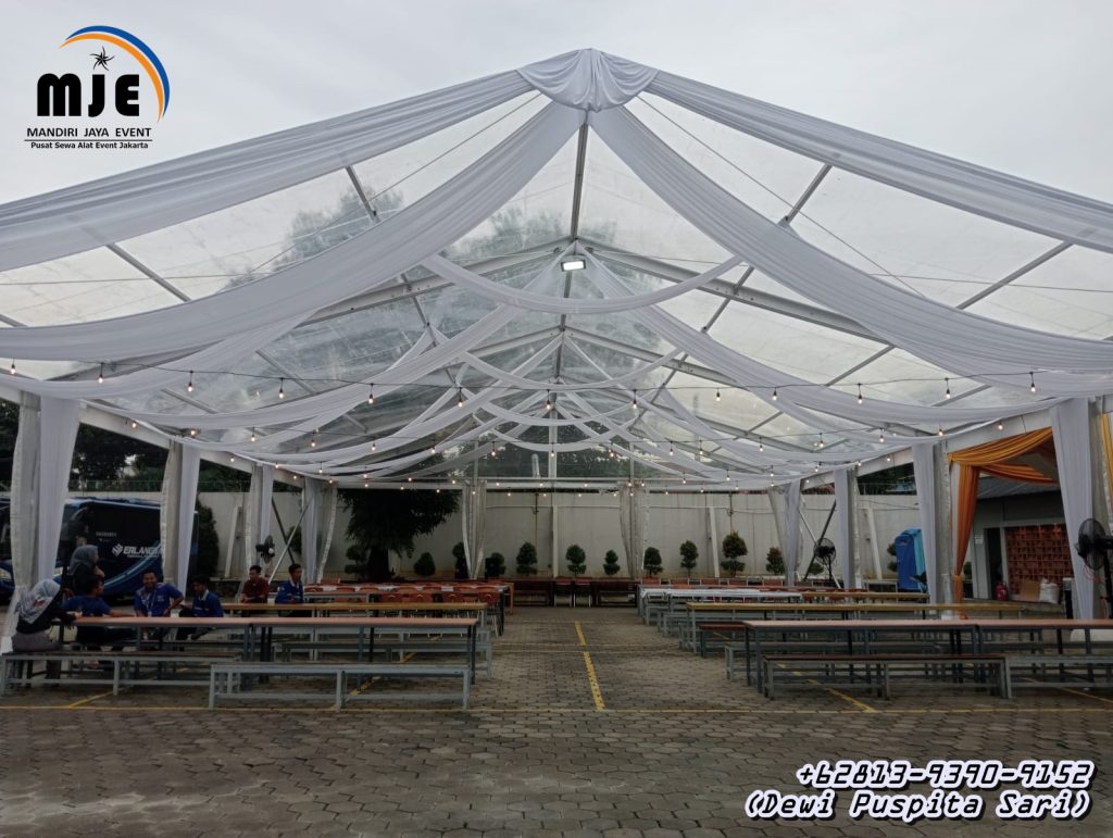 Rental Tenda Roder Transparan Kawasan Industri Karawang International Industrial City