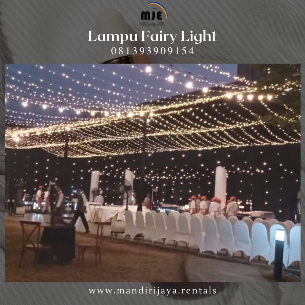 Sewa Lampu Fairy Light Kawasan Industri Sentul Bogor