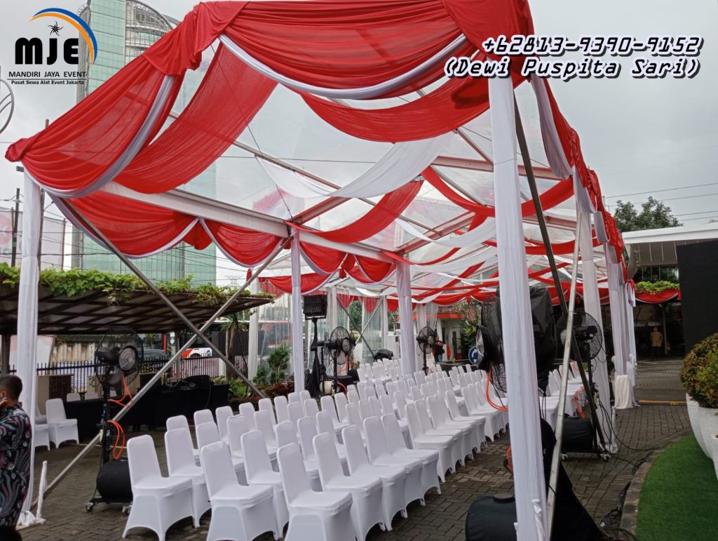 Sewa Tenda Roder Transparan Bekasi Internasional Industrial Estate