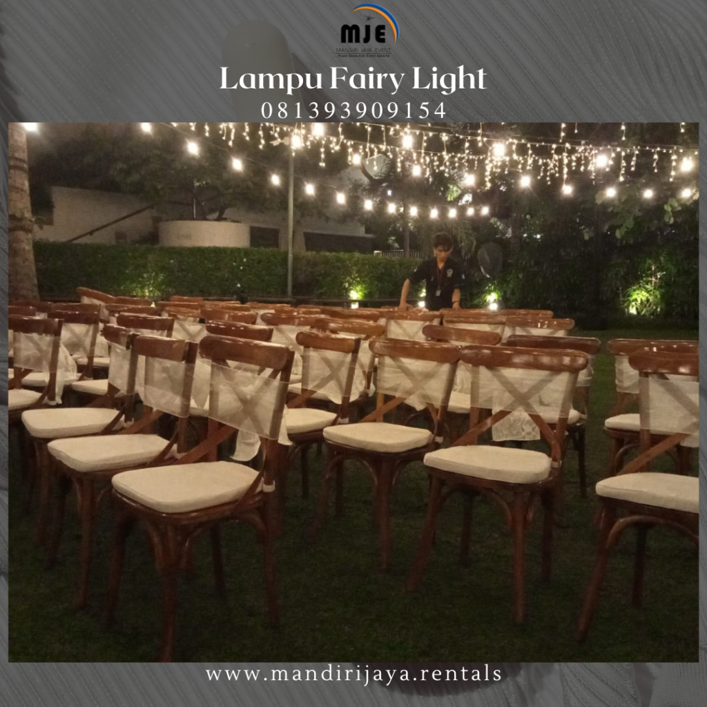 Sewa Lampu Fairy Light Event Outdoor Tangerang Selatan