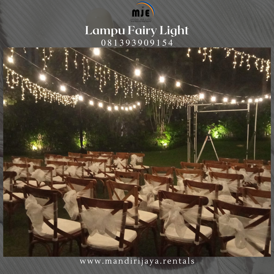 Sewa Lampu Fairy Light Event Outdoor Tangerang Selatan