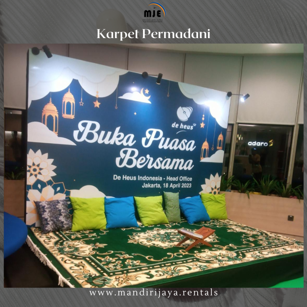 Sewa Karpet Permadani Untuk Acara Ramadhan 2024 Jakarta