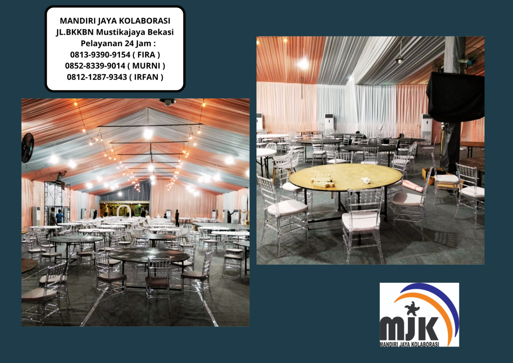 Pusat Sewa Tenda Roder Daerah Jakarta Dekorasi Merah Putih Kerangka Berkualitas