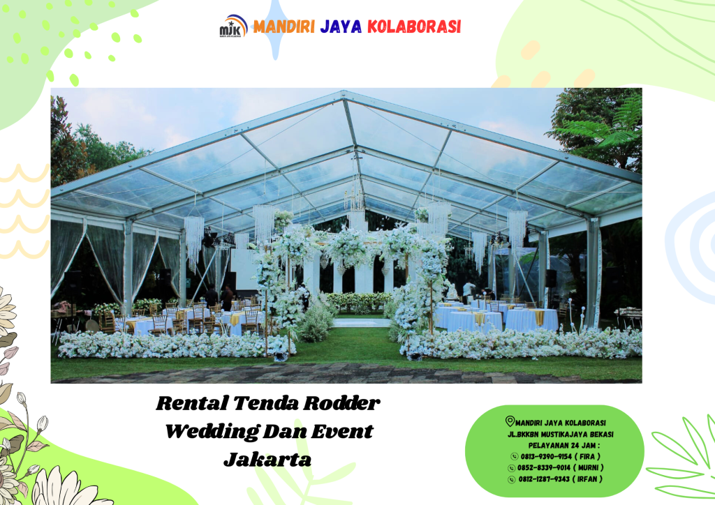 Rental Tenda Rodder Wedding Dan Event Jakarta