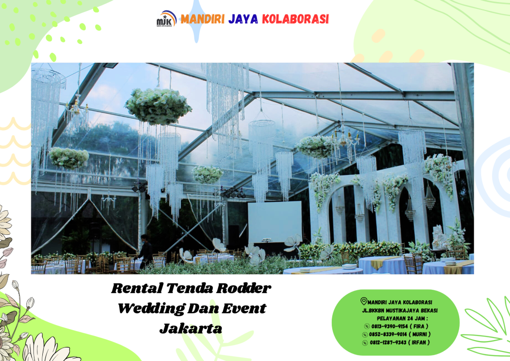 Rental Tenda Rodder Wedding Dan Event Jakarta