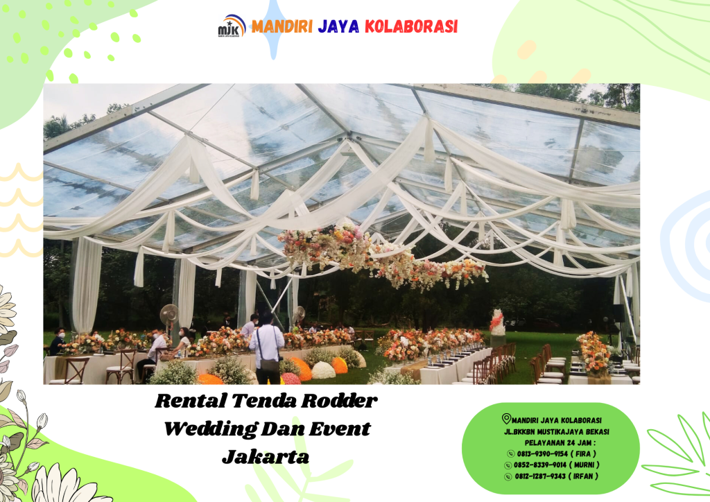 Rental Tenda Rodder Wedding Dan Event Jakarta