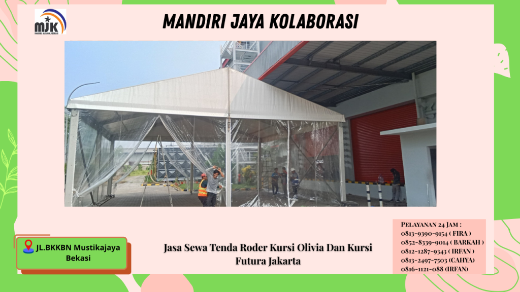 Jasa Sewa Tenda Roder Kursi Olivia Dan Kursi Futura Jakarta
