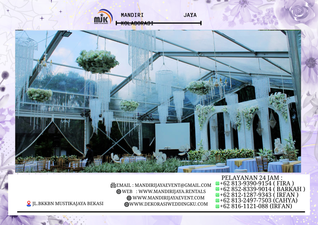 Rental Tenda Transparan Type Roder Dan Hanggar Jakarta