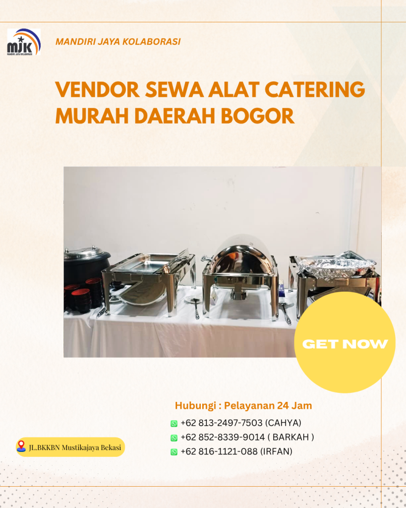 Vendor Sewa Alat Catering Murah Daerah Bogor