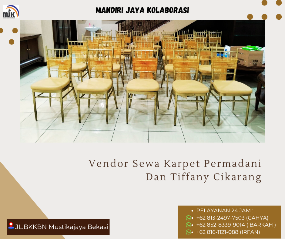 Vendor Sewa Karpet Permadani Dan Tiffany Cikarang