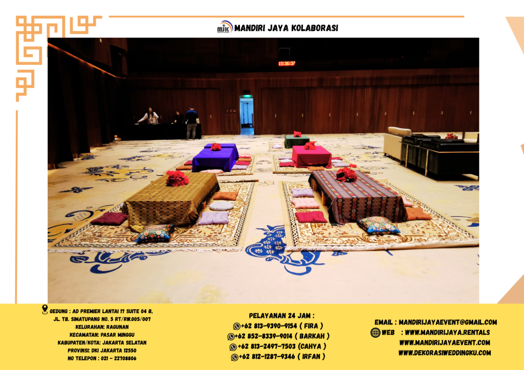 Rental Karpet Tebal Type Permadani Cokelat Area Jakarta