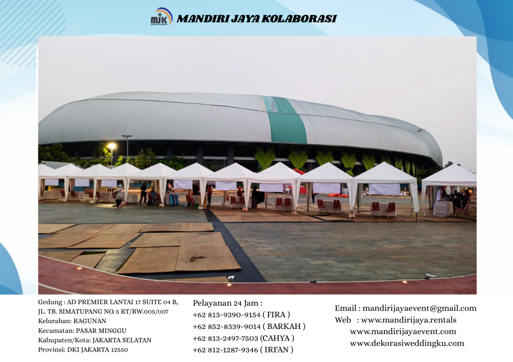 Rental Tenda Bazzar Bazar Ukuran 2x2m Dan 3x3m Jakarta