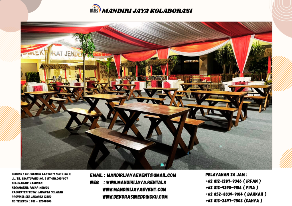 Sewa Meja Kursi Event Bukber Area Jakarta