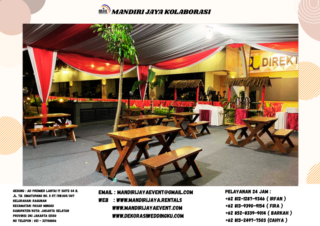 Sewa Meja Kursi Event Bukber Area Jakarta