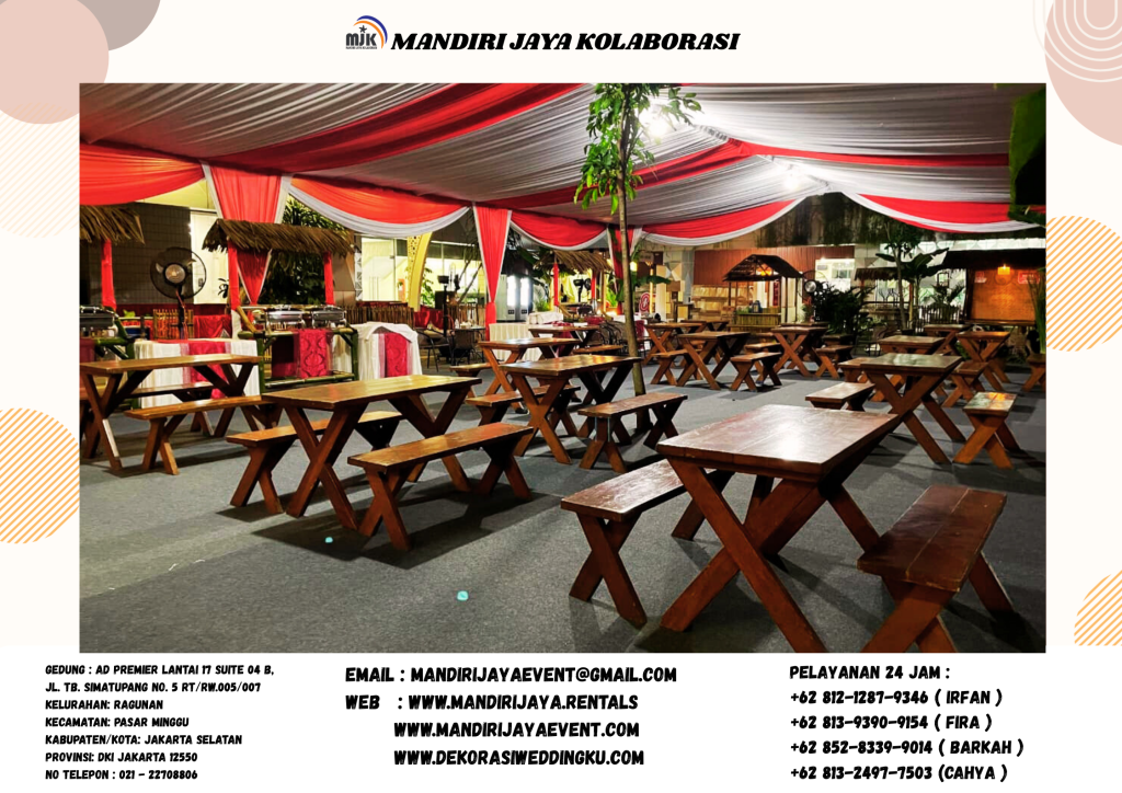 Sewa Meja Kursi Event Bukber Area Jakarta