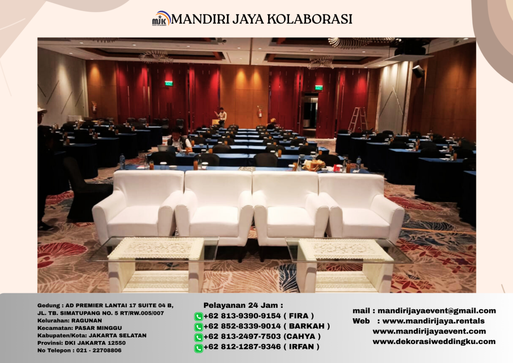 Sewa Sofa Aneka Model Dan Warna Area Depok