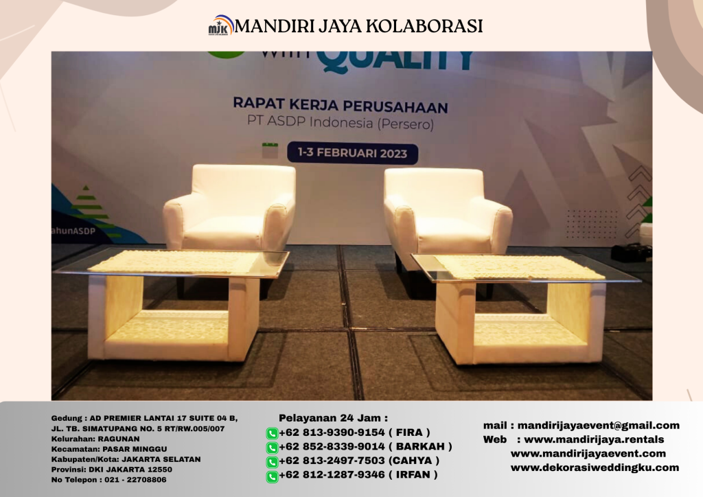 Sewa Sofa Aneka Model Dan Warna Area Depok
