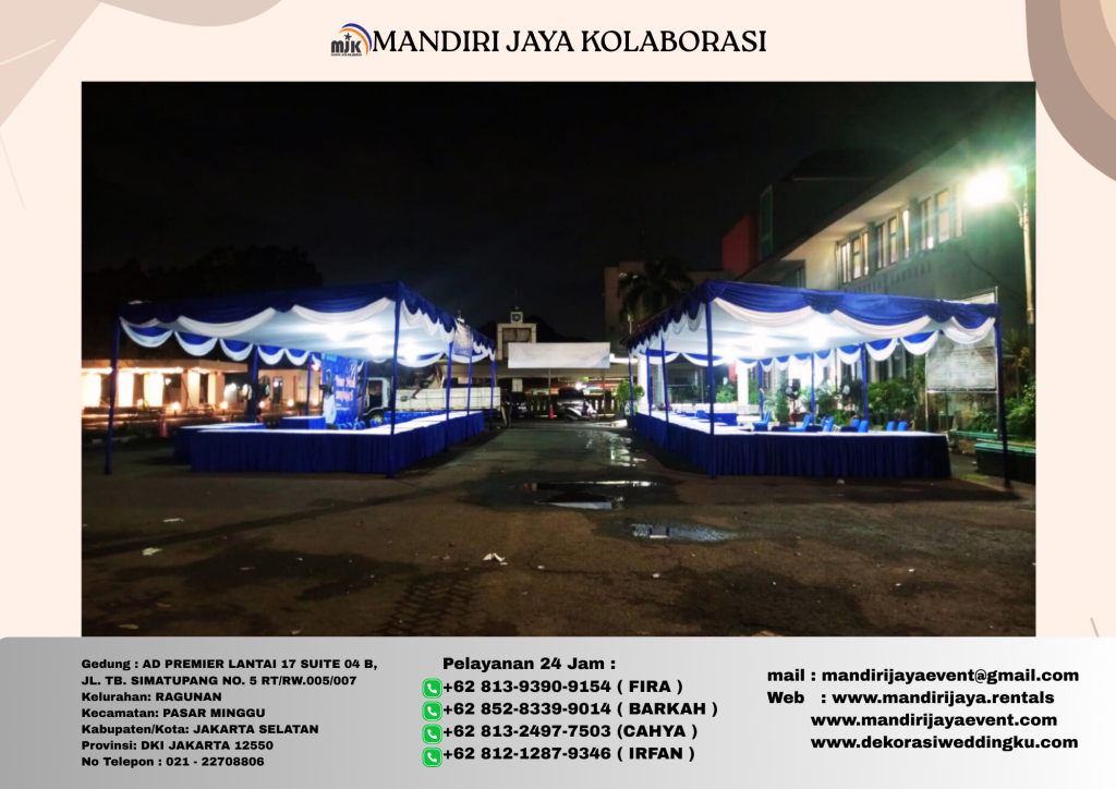 Sewa Tenda Event Ramadhan Type Plafon Area Jakarta