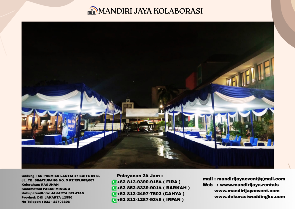 Sewa Tenda Event Ramadhan Type Plafon Area Jakarta