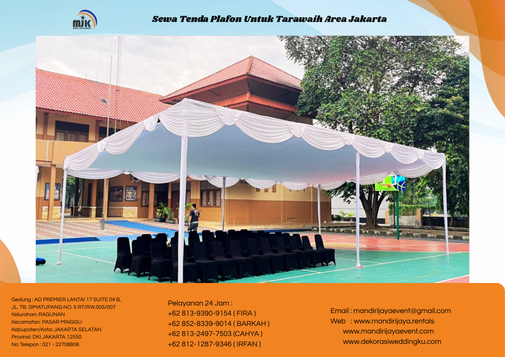 Sewa Tenda Plafon Untuk Tarawaih Area Jakarta