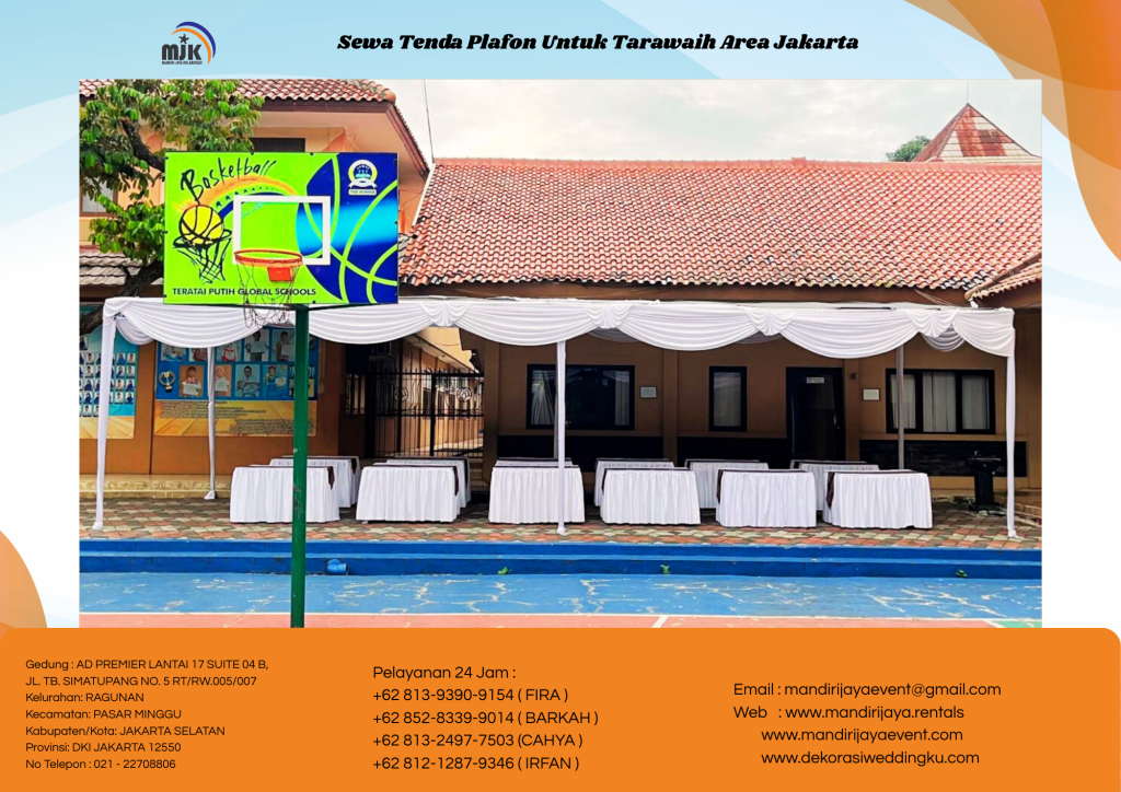 Sewa Tenda Plafon Untuk Tarawaih Area Jakarta