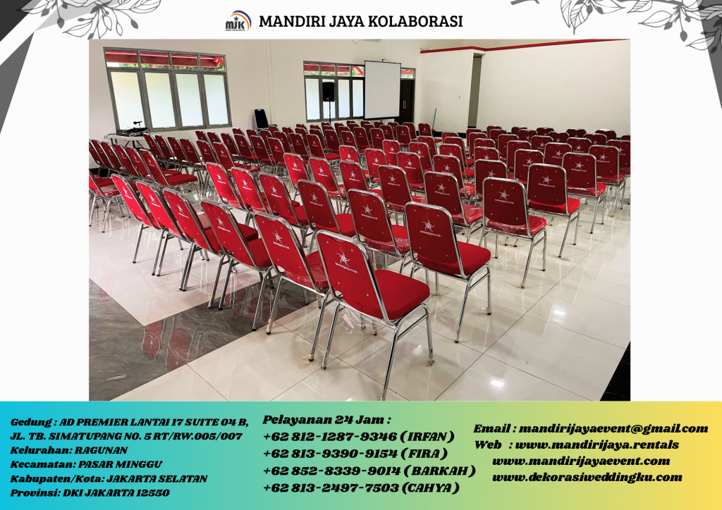 Spesialis Vendor Sewa Kursi Dan Meja Area PIK 2