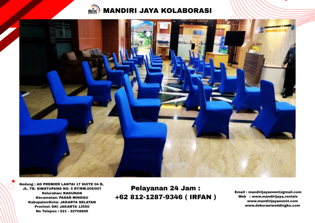 Sewa Kursi Event Polos Dan Bercover Area Jakarta