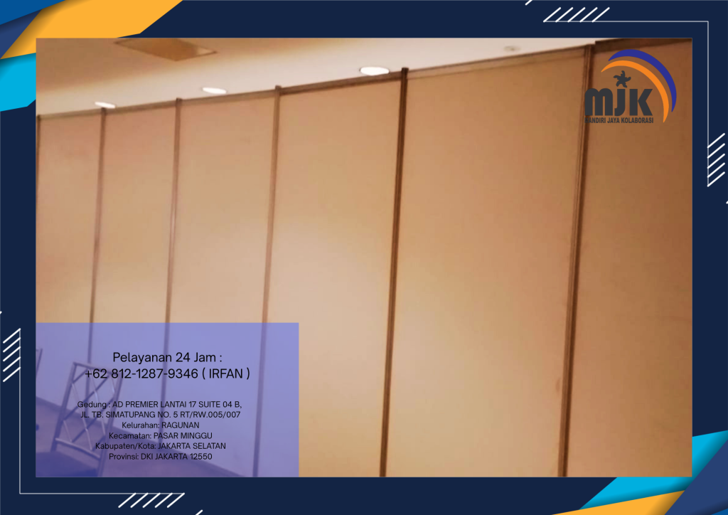 Jasa Sewa Partisi Skat Putih Daerah Cikarang