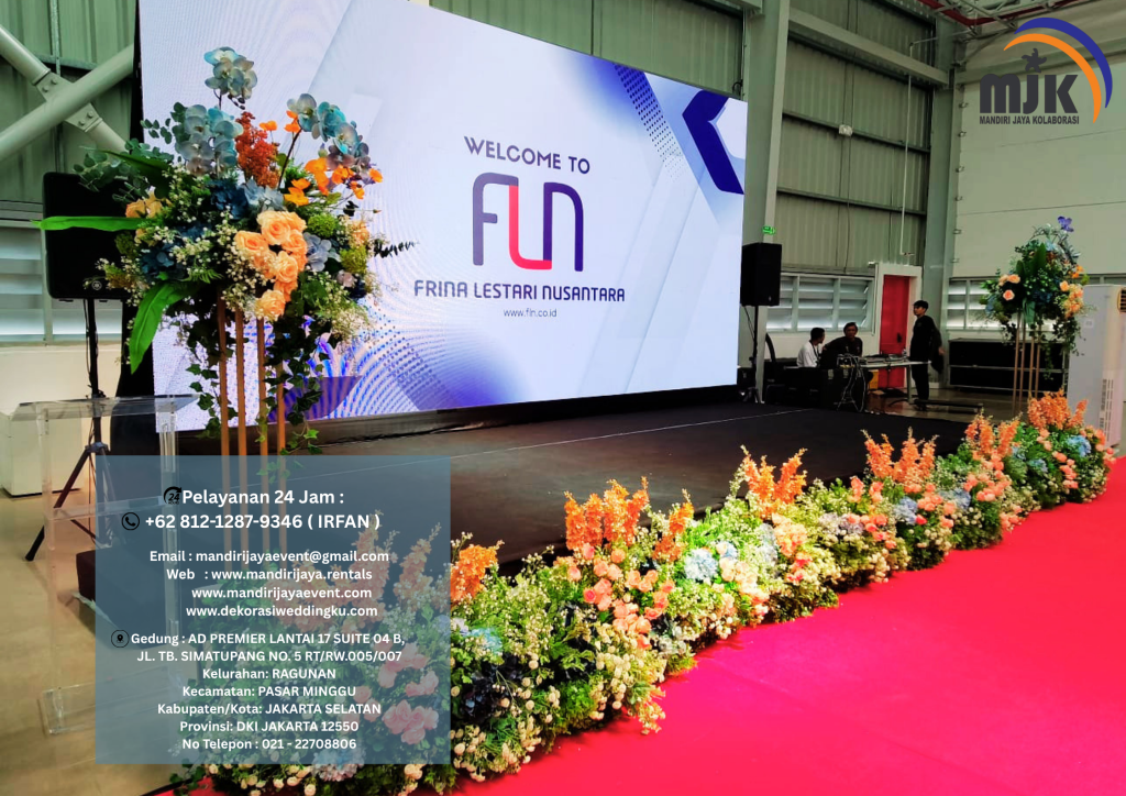 Jasa sewa Backdrop,Panggung,Dekorasi Mini Garden Jakarta