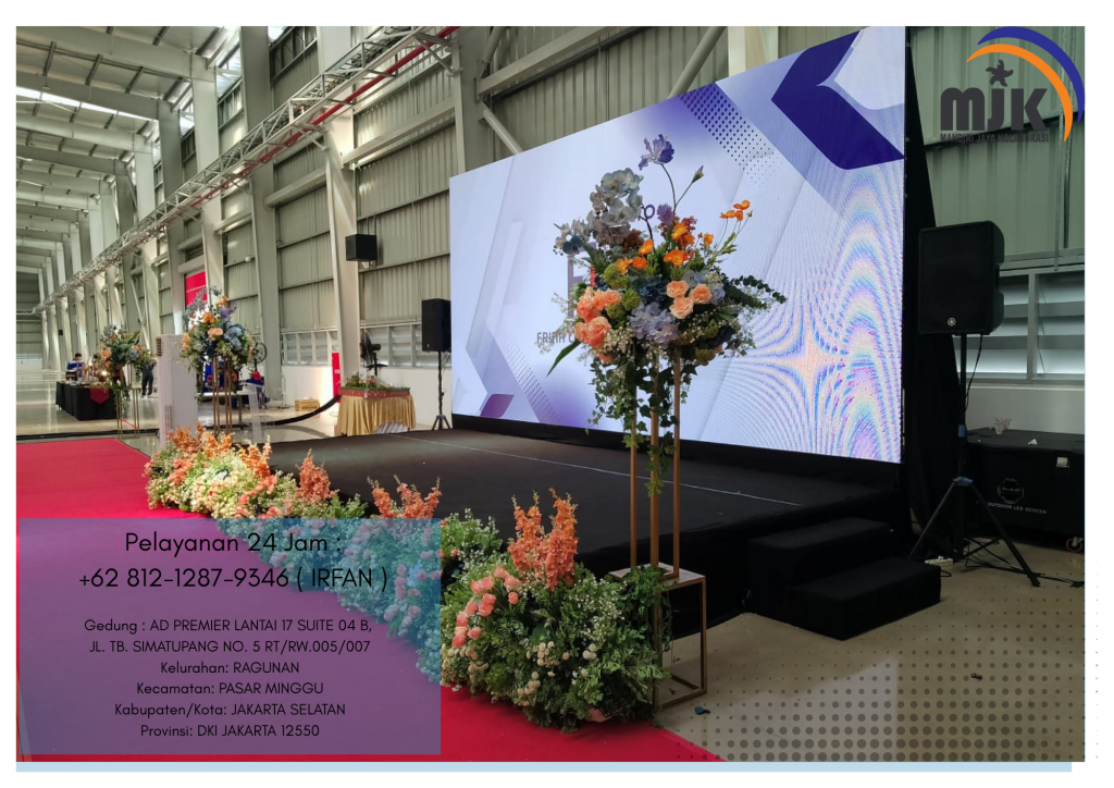 Rental Panggung, Backdrop Mini Garden Bogor