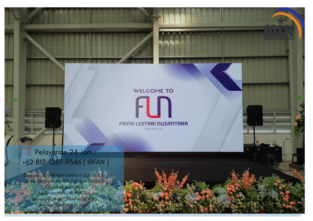 Rental Panggung, Backdrop Mini Garden Bogor