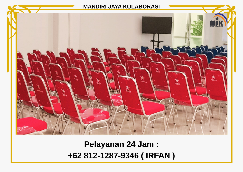 Sewa Kursi Futura Polos Biru & Merah Stainless Kokoh Area BSD