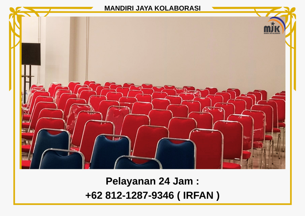 Sewa Kursi Futura Polos Biru & Merah Stainless Kokoh Area BSD