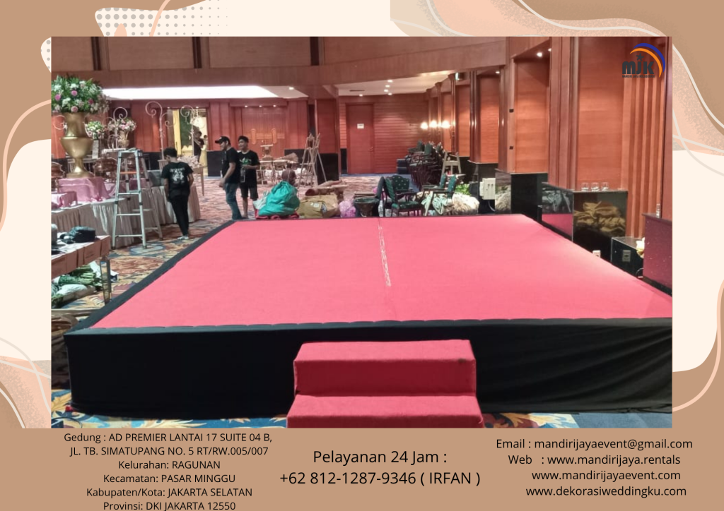 Sewa Meja, Sofa, Panggung Depok