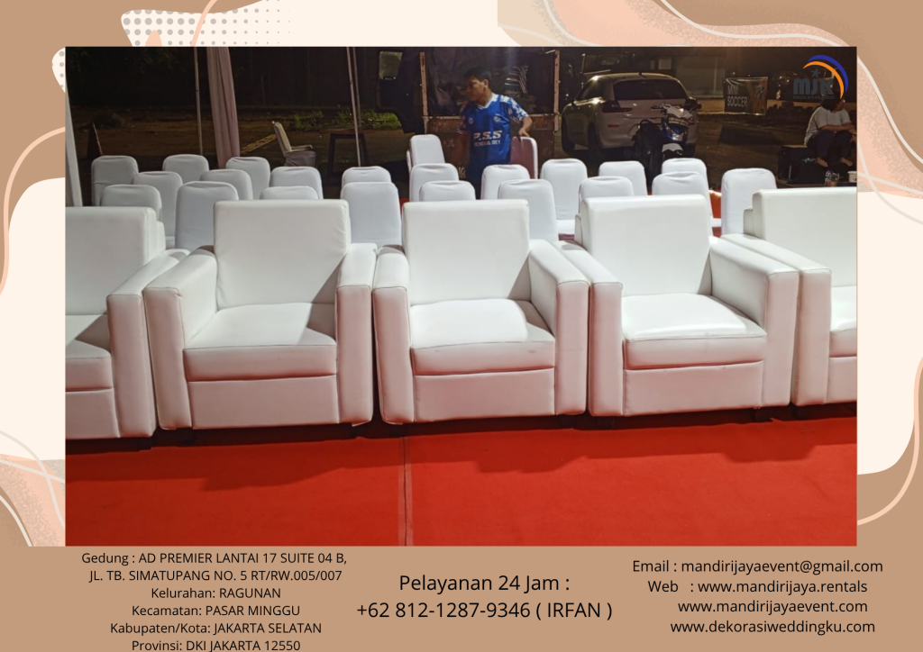Sewa Meja, Sofa, Panggung Depok