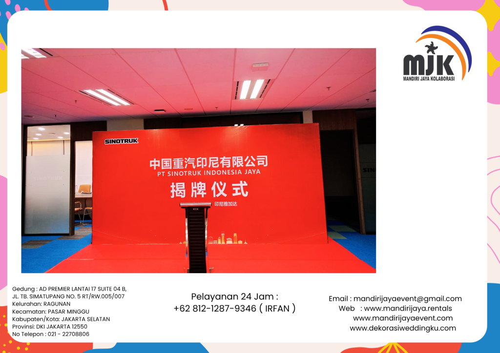 Sewa Podium,Panggung,Backdrop Murah Area Bogor