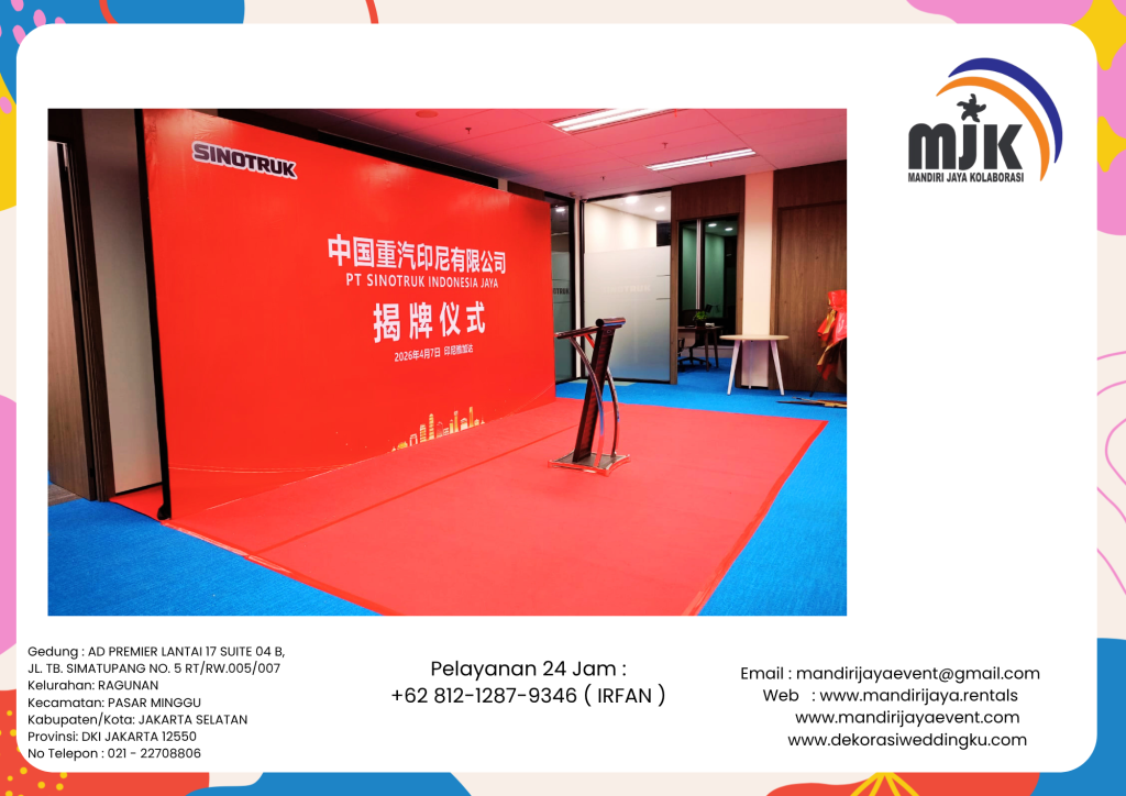 Sewa Podium,Panggung,Backdrop Murah Area Bogor