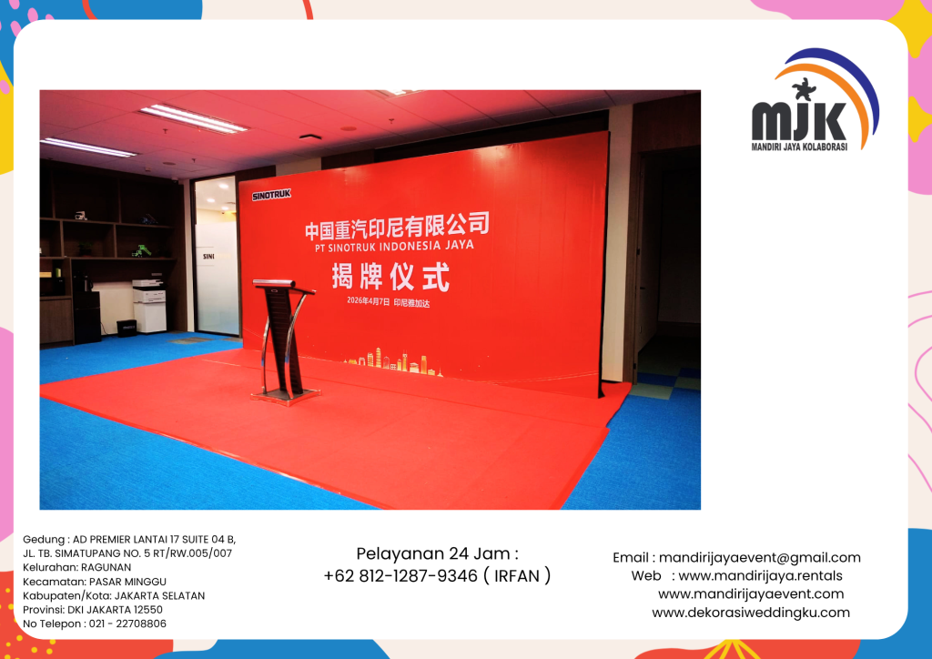 Sewa Podium,Panggung,Backdrop Murah Area Bogor