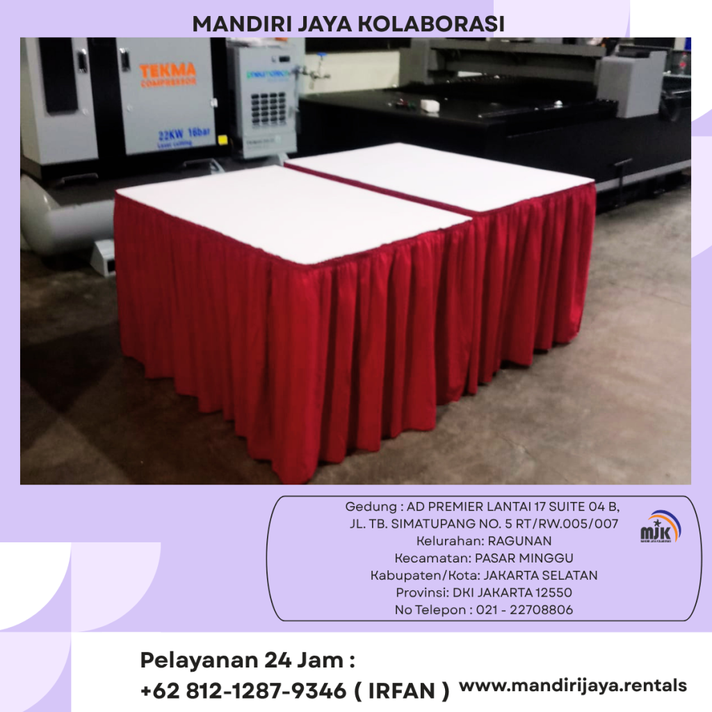 Rental Meja Kotak,Kursi Futura Event Di Jabodetabek Bekasi