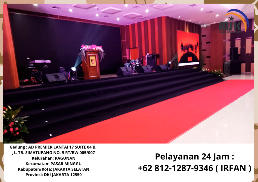 Rental tenda hangar,Panggung,Podium,flooring Bogor
