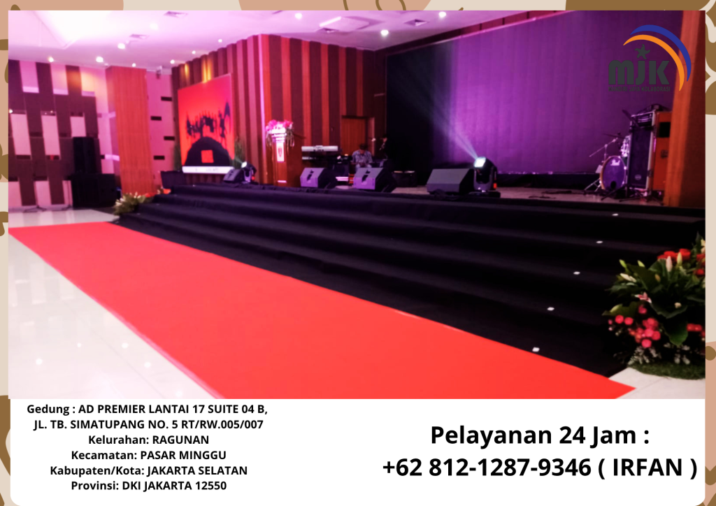 Rental tenda hangar,Panggung,Podium,flooring Bogor
