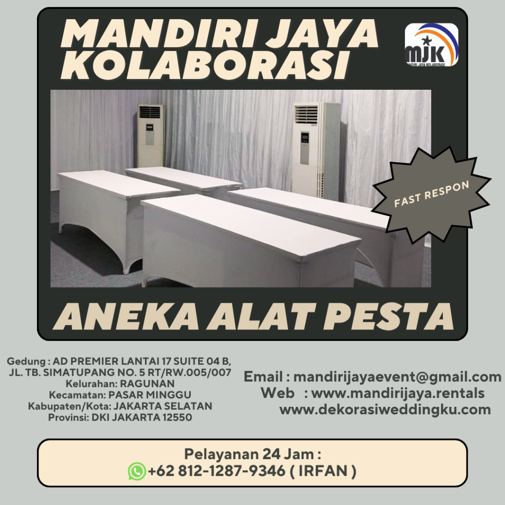 Sewa Tenda Serut Dan Meja Ibm Jakarta