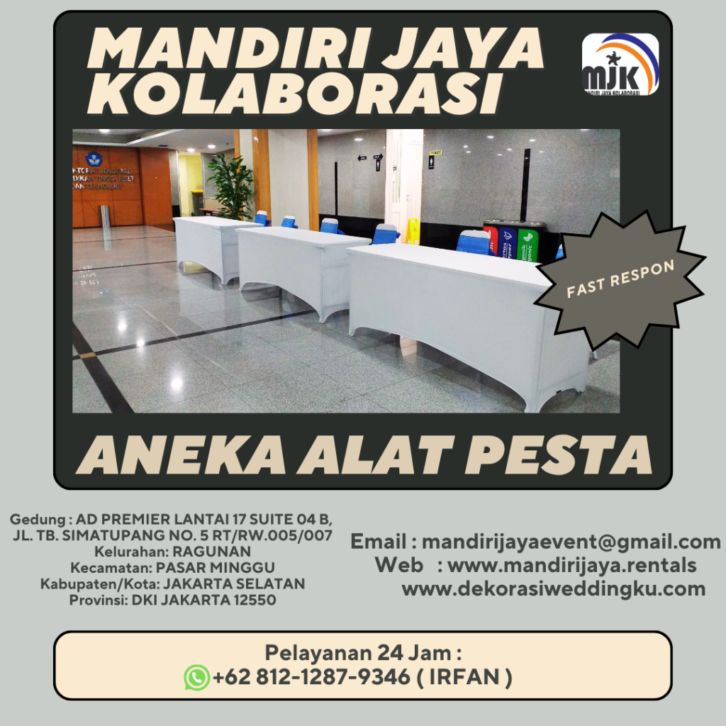 Sewa Tenda Serut Dan Meja Ibm Jakarta